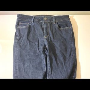 Ann Taylor Dark wash skinny jean — size 2